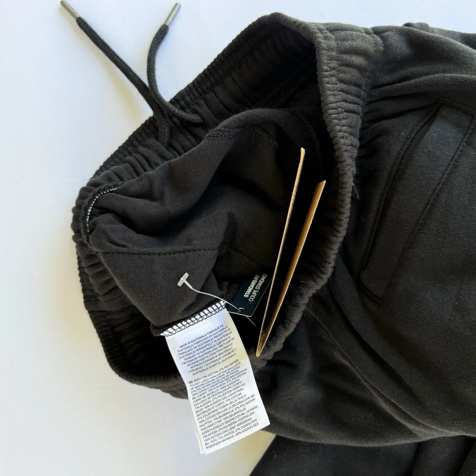 NWT The North Face Women’s Evolution Mid Rise Straight Leg Black Fleece Pants XS - Image 4