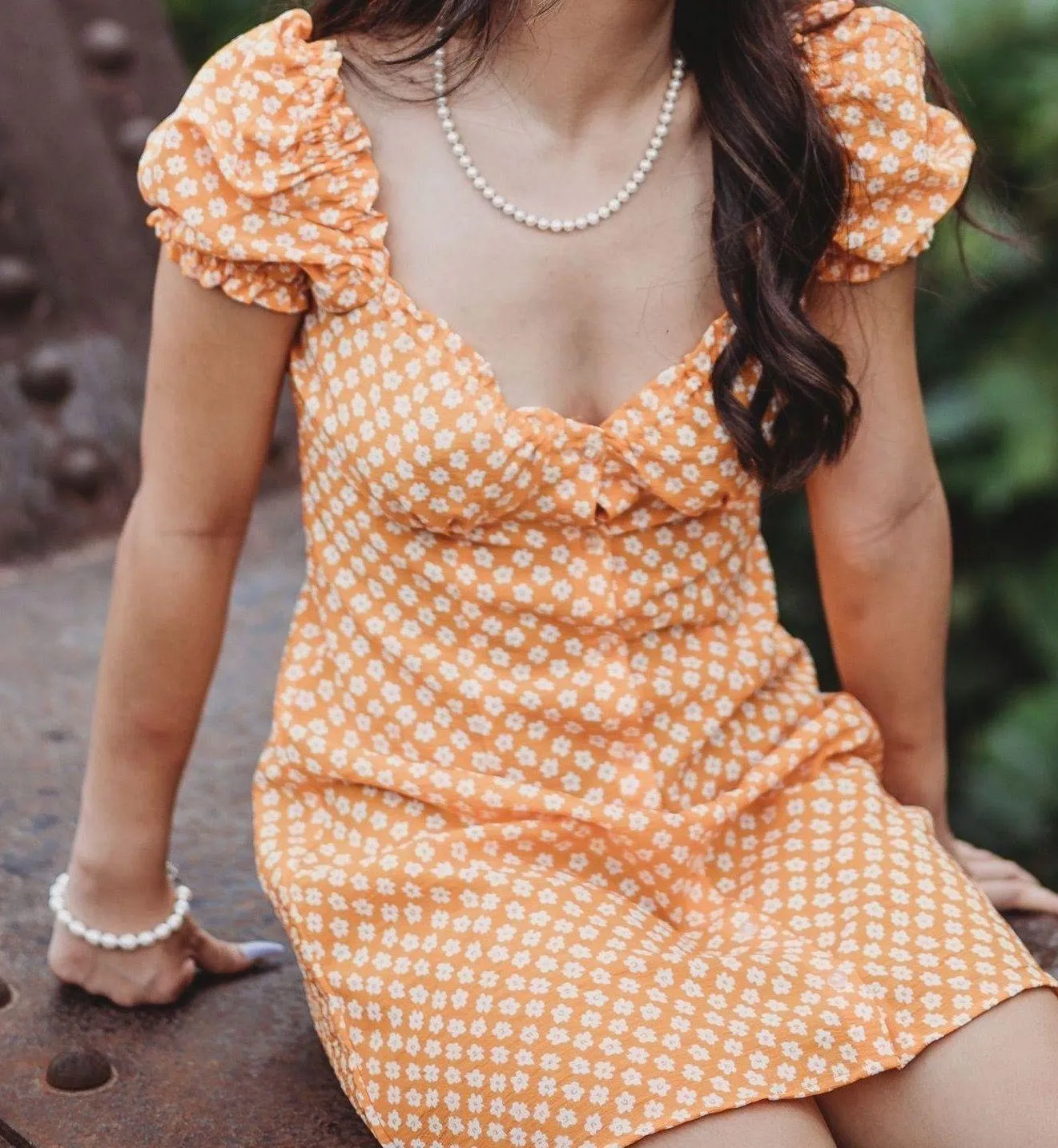 Orange Sundress - Image 2