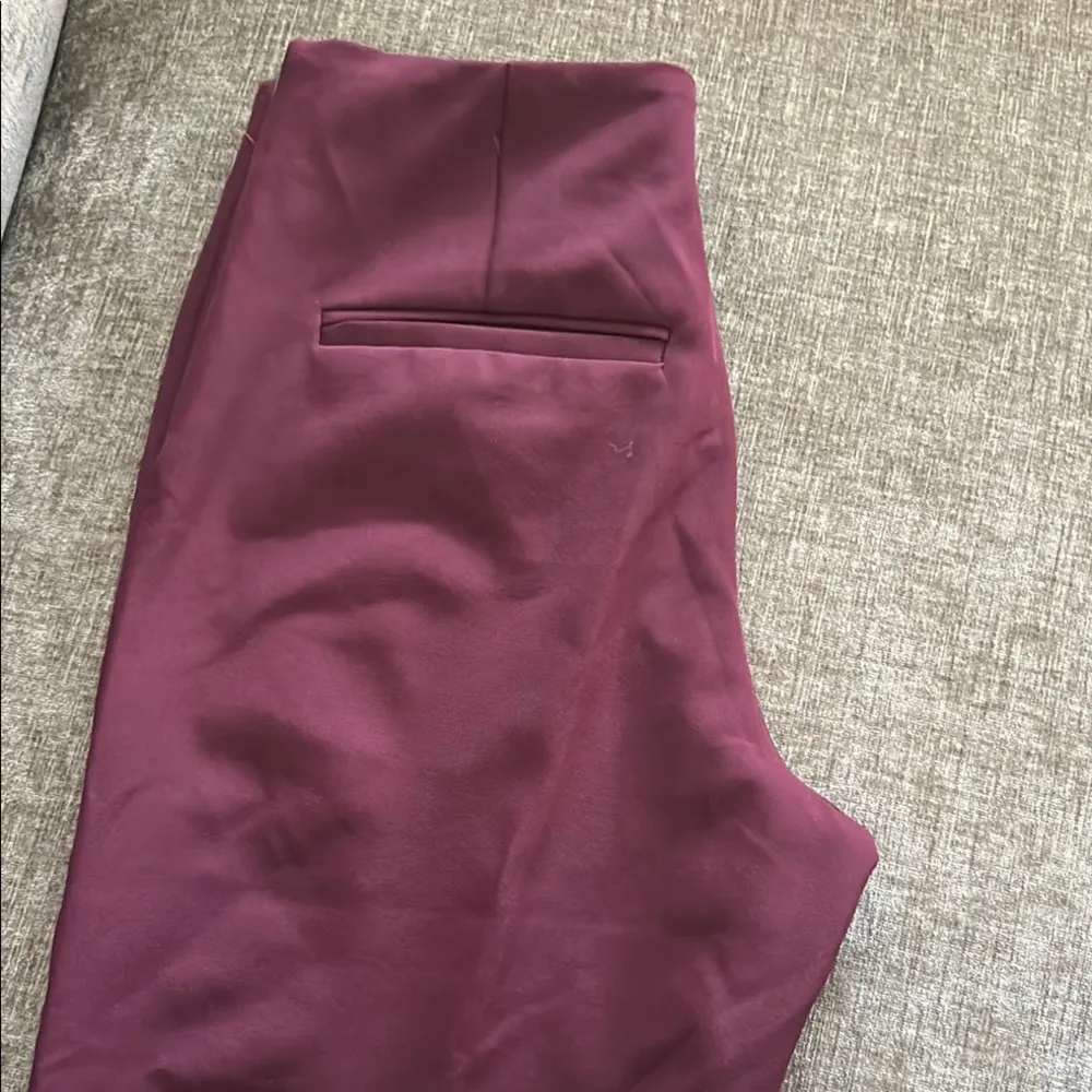 Elegant Burgundy Trousers - Image 4