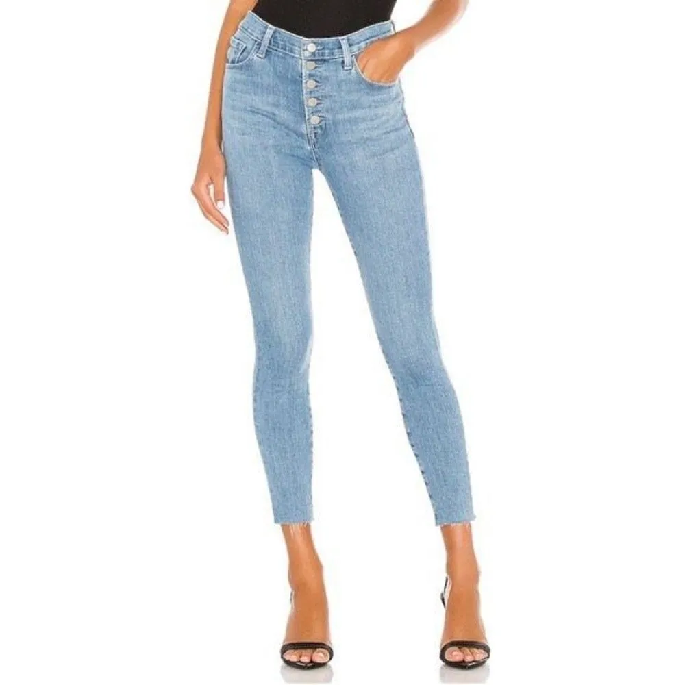 ✨J Brand Lillie High Rise Crop Skinny in Cloudy✨ - Image 2