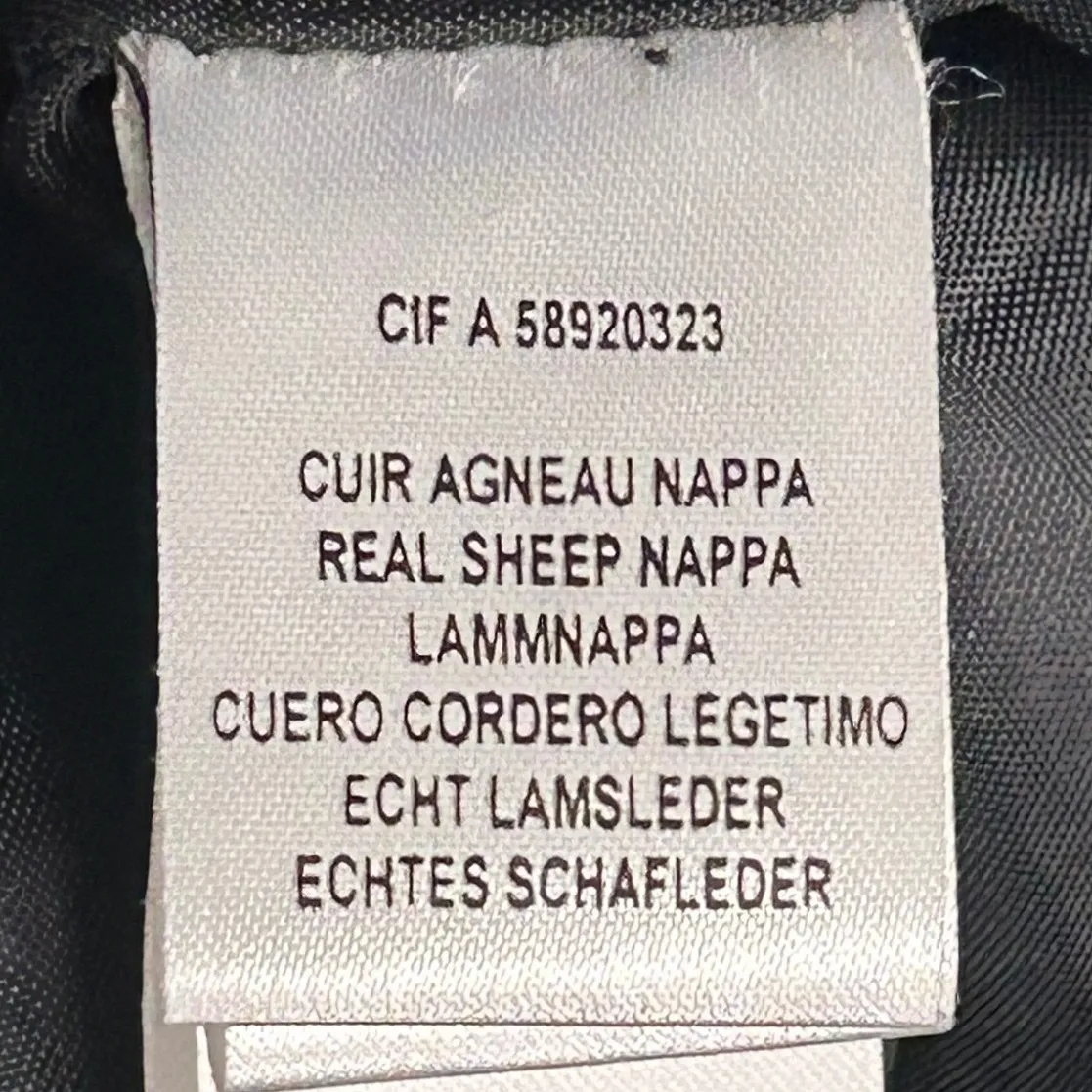 Vintage 90s Leather Blazer Coat Black 6‎ - Image 10