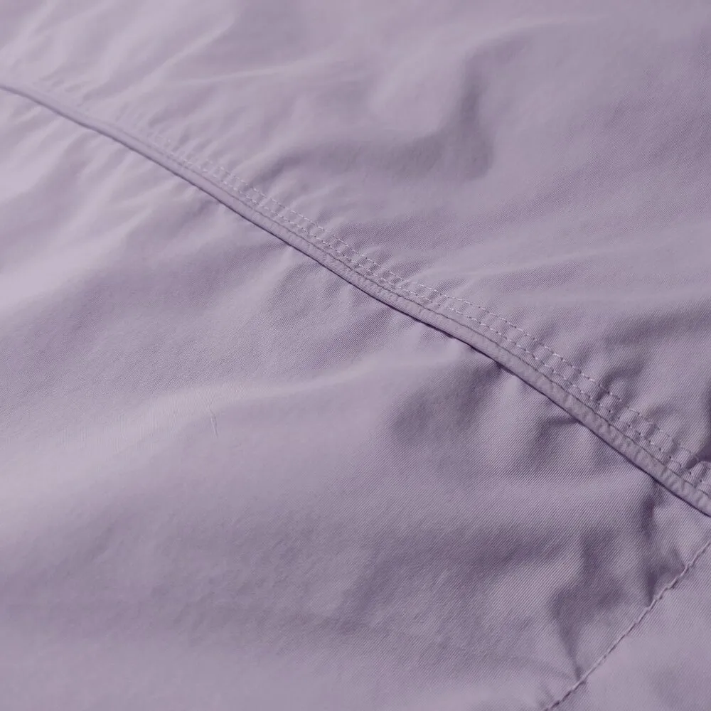 LL Bean Jacket Coat Size XL Lavender Plum Purple Nylon Hooded Windbreaker Shell - Image 6