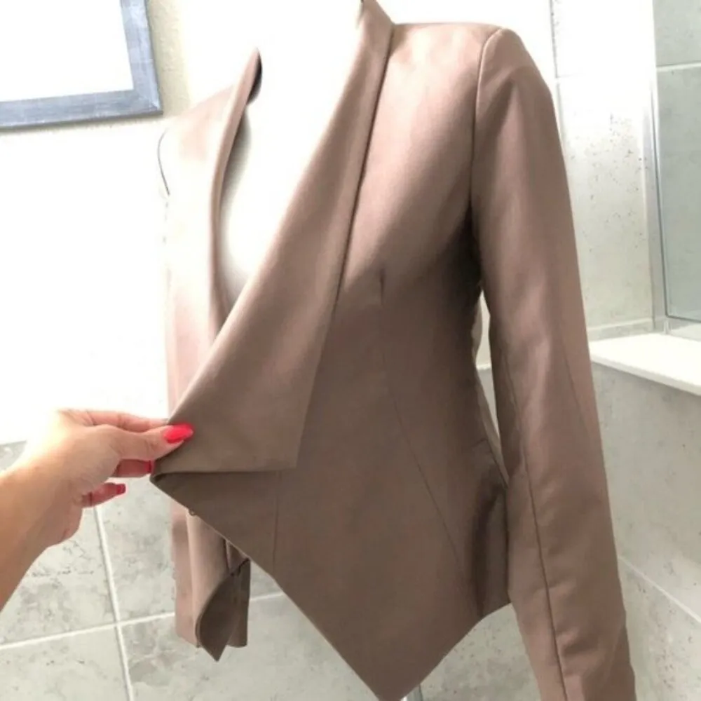 Paper Dolls Paper Doll Women’s Draped Front Blazer Size S - Image 10