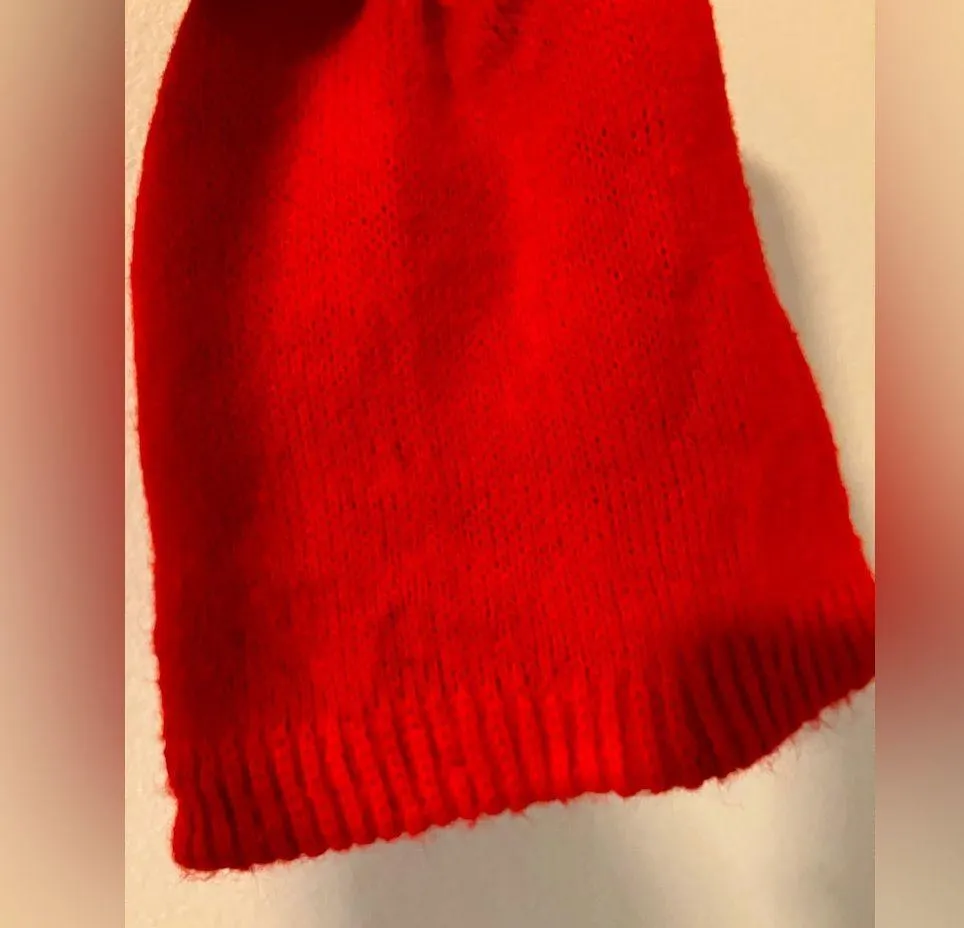 Vintage retro 80s colorful knit winter hat. - Image 10