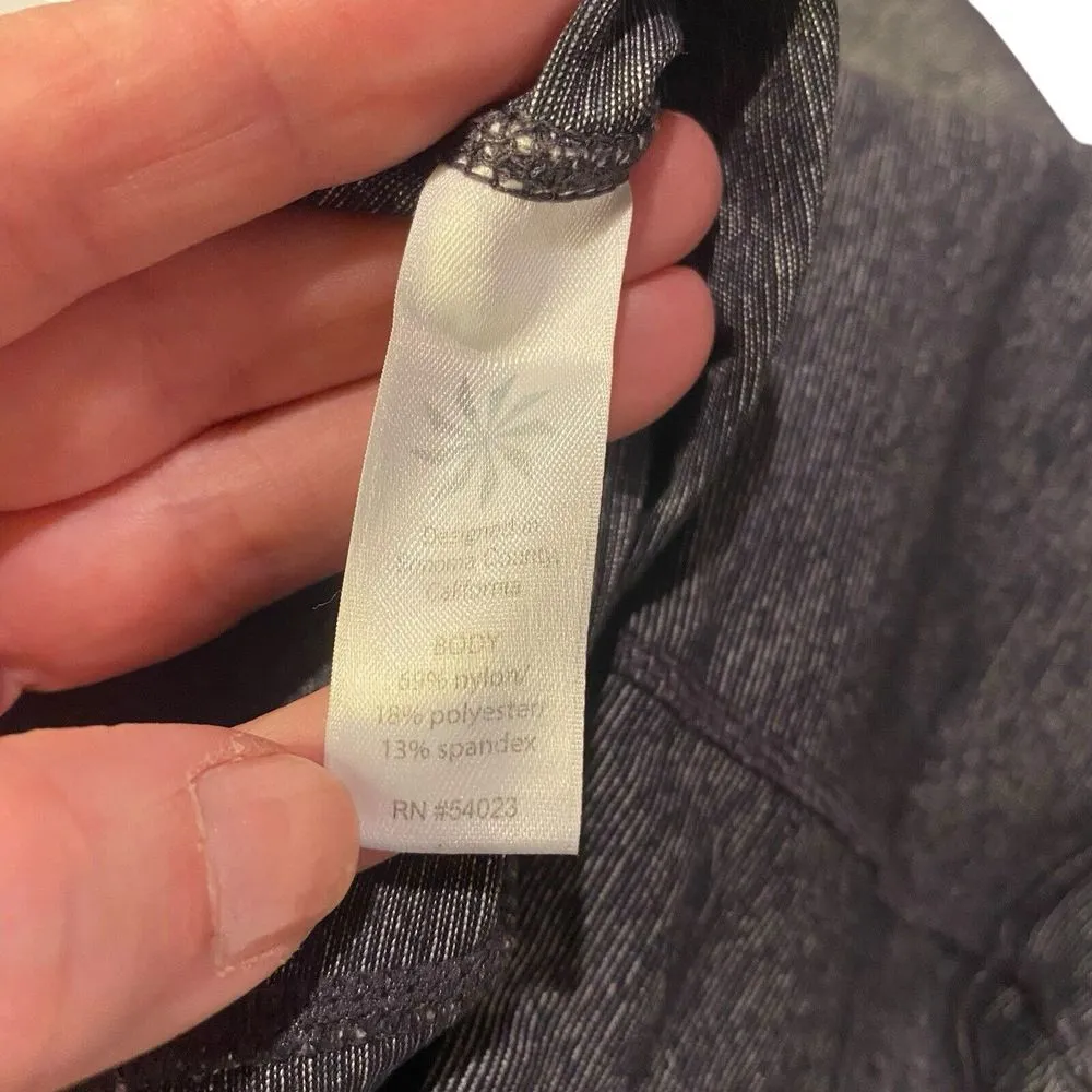 Athleta Leggings Cropped Womens Size Small Heather Gray YOGA‎ Workout Hiking - Image 5