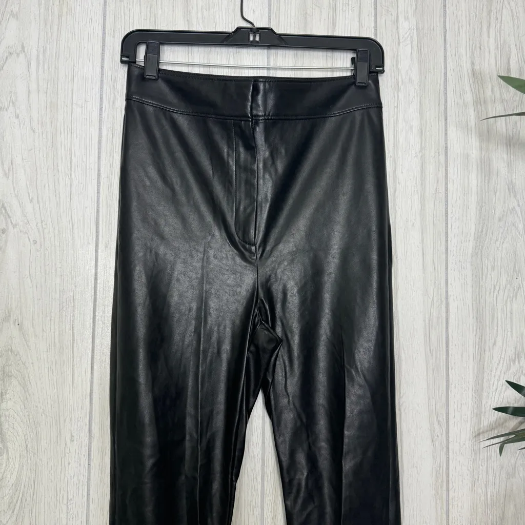 Aritzia Babaton Caspain Skinny Pants Vegan Faux Leather size 6 - Image 5