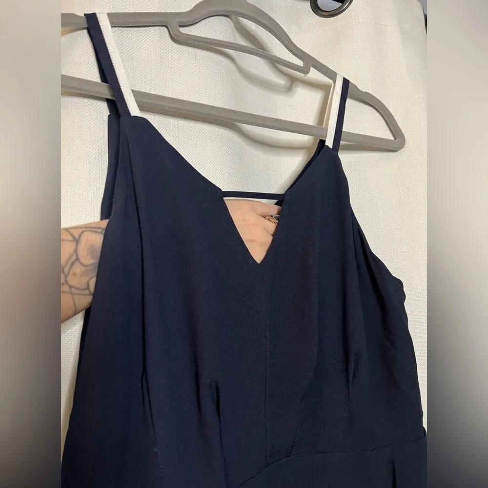 19 Cooper Navy Blue Knee Length Dress Small - Image 7