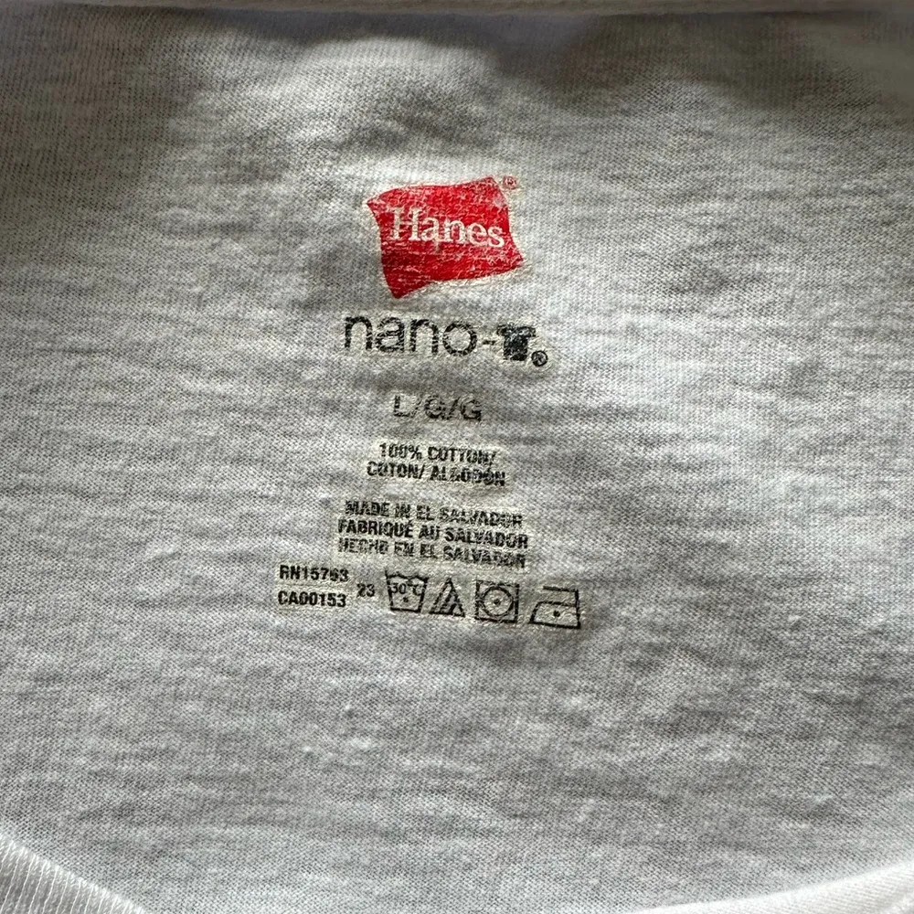 New York Rangers My Cup Size is Stanley White Tee Shirt Size Large - Image 5