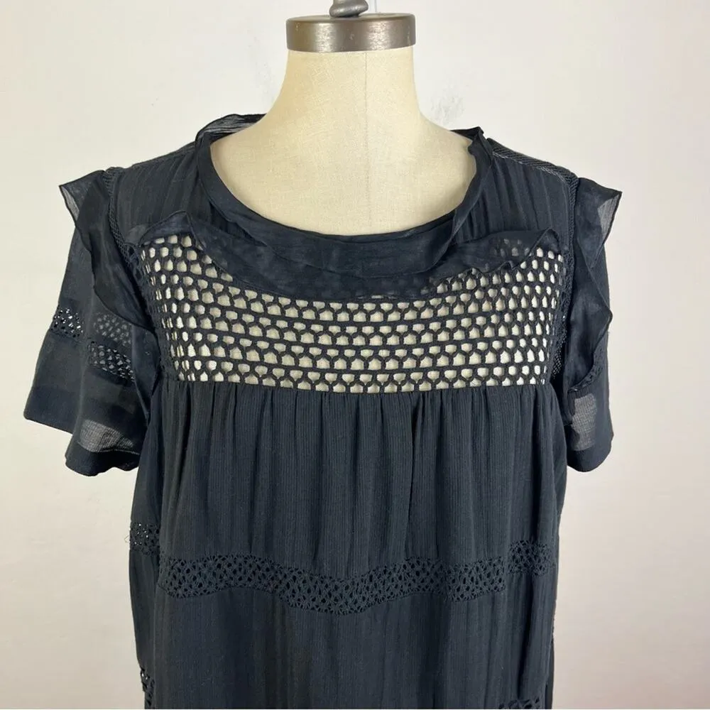 Isabel Marant Etoile Caleen Shift Dress in Black - Image 4