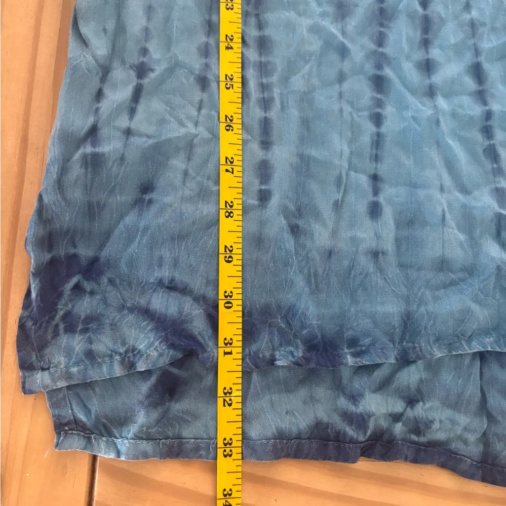 Chic Ombre Navy and Light Blue Women's Tunic - Image 11