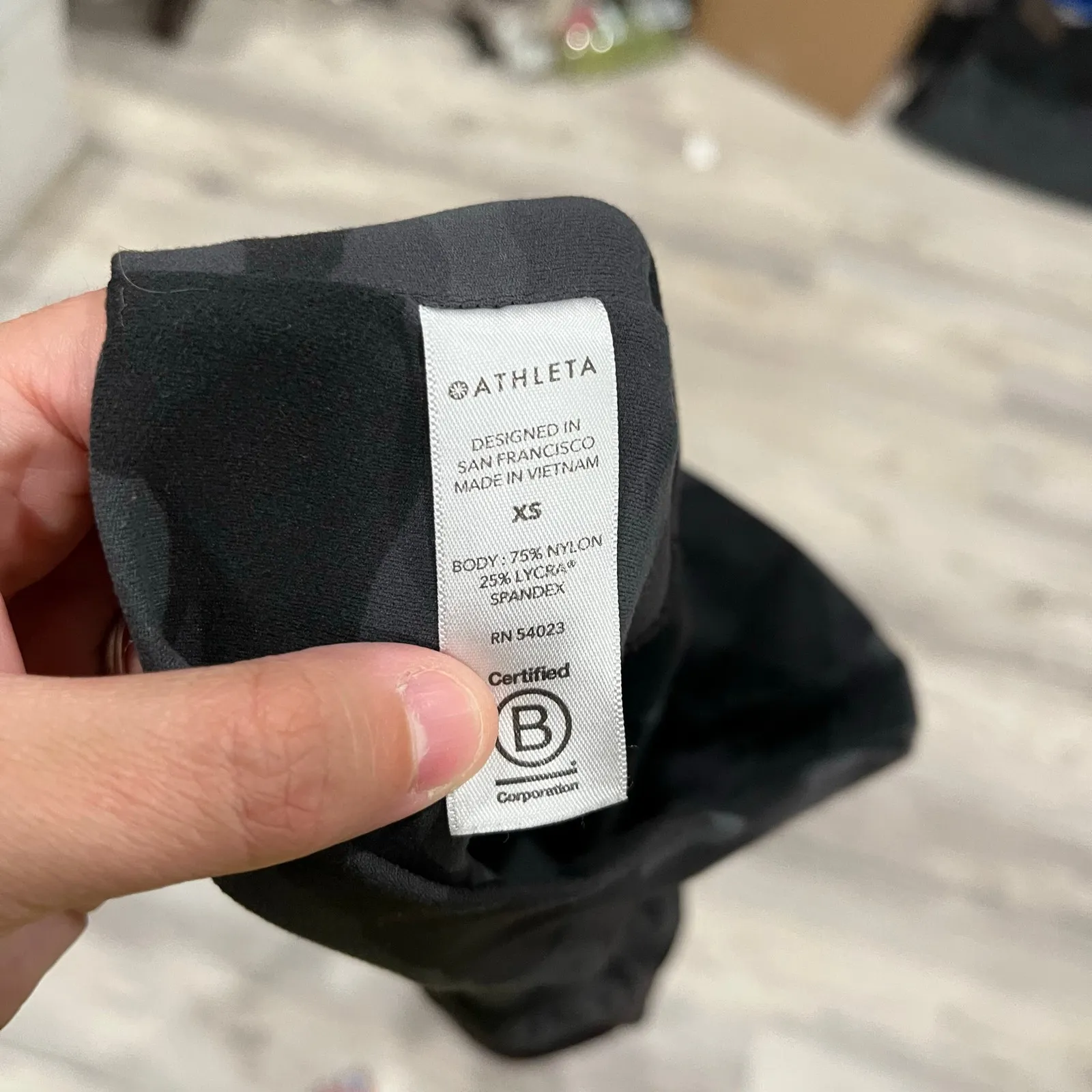 Athleta Salutation Camo Jogger Womens size XS Black #627874 Lounge Gym - Image 7