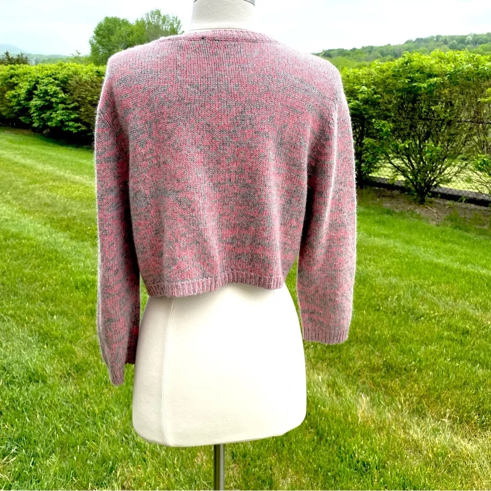 Perry Ellis Wool & Angora Blend Cardigan - Image 11