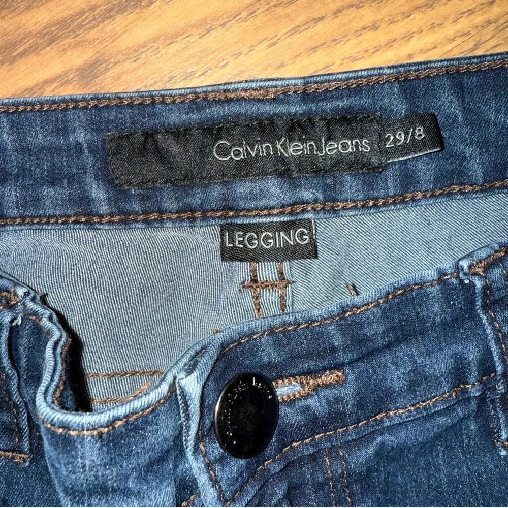 Calvin Klein Denim Leggings - Image 4