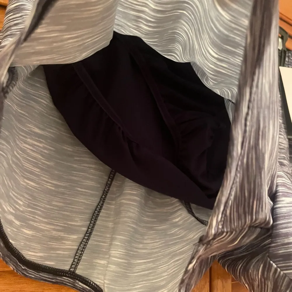 Nike Women’s One Dri-Fit Mid-Rise 3” Navy Blue Brief Lined Shorts Sz M NWT - Image 5