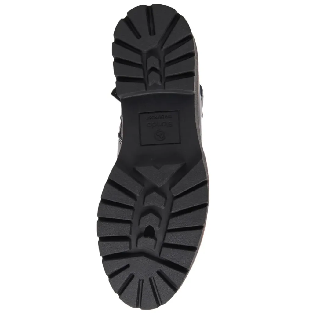 Blondo Women's Waterproof Dagger Boots Black Nubuck. Size 9 - Image 5