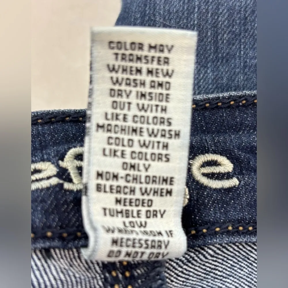 Refuge 14 Corset Style High Waisted Blue Jean Shorts Classic Denim - Image 7