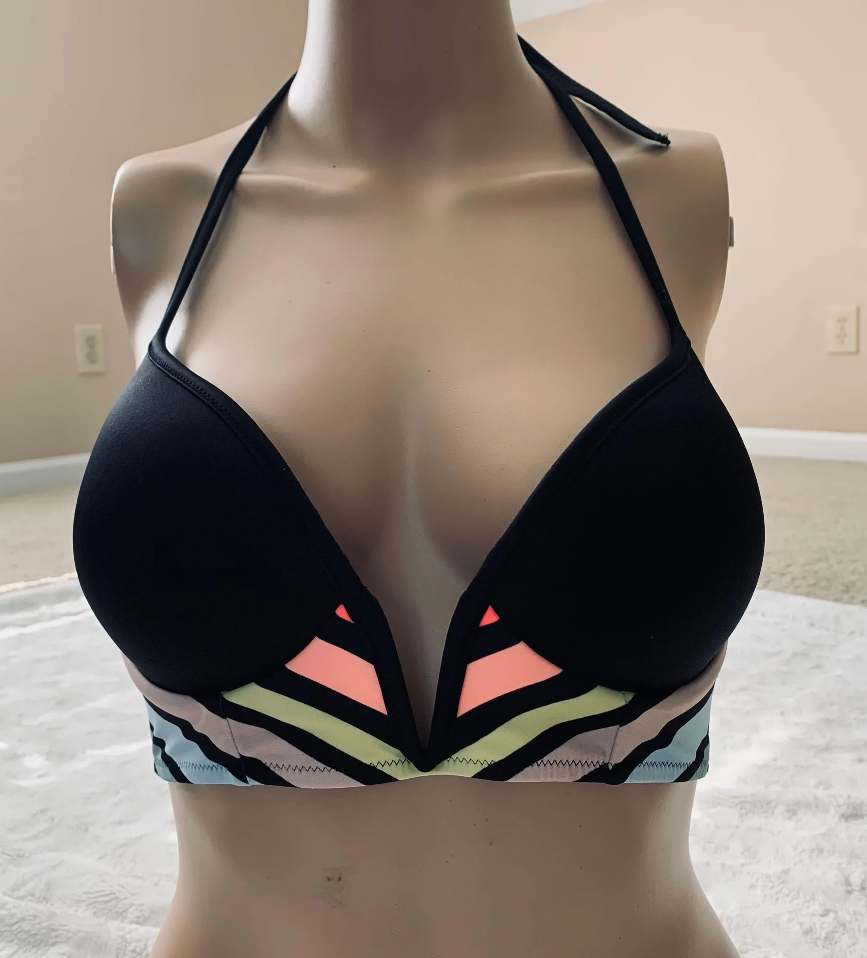 Pink Victoria secret Push up Bikini top - Image 2