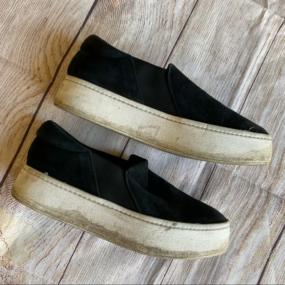 Vince Black Slip On Shoes Sneakers 6 - Image 8