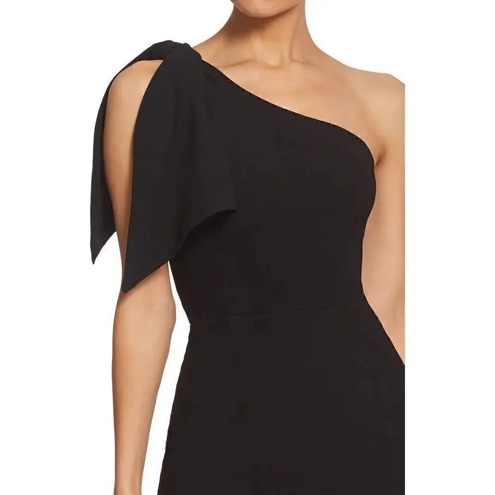 Dress the Population Tiffany One Shoulder MIDI Dress - Image 4