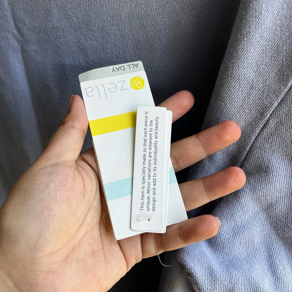 Zella purple tie dye short sleeve sweatshirt dress - Image 4