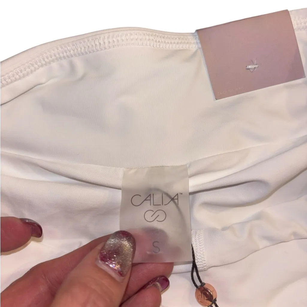 CALIA Women’s Double Layer Mesh Skort | Small | NWT | $74 Retail | UPF 50+ Orange - Image 3