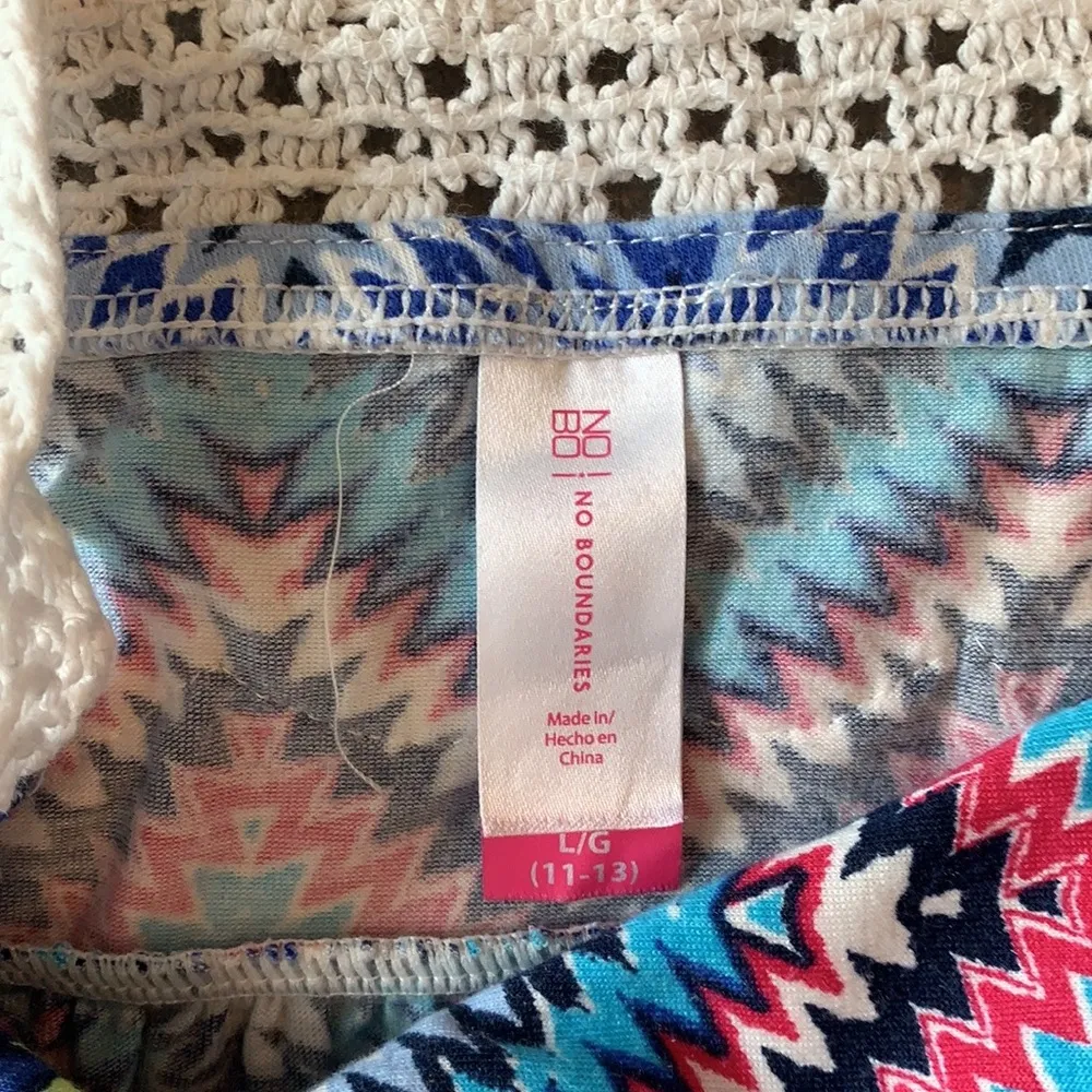 No Boundaries multicolored print dress - Image 3