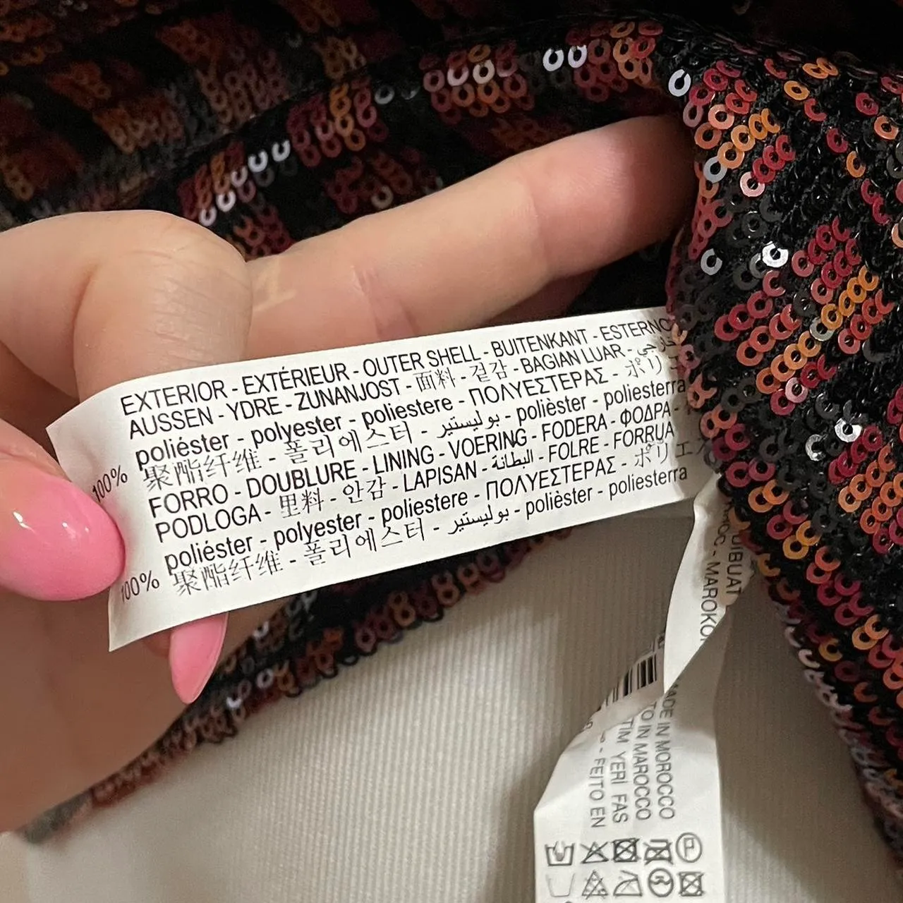 ZARA  Sequined top  - Image 3