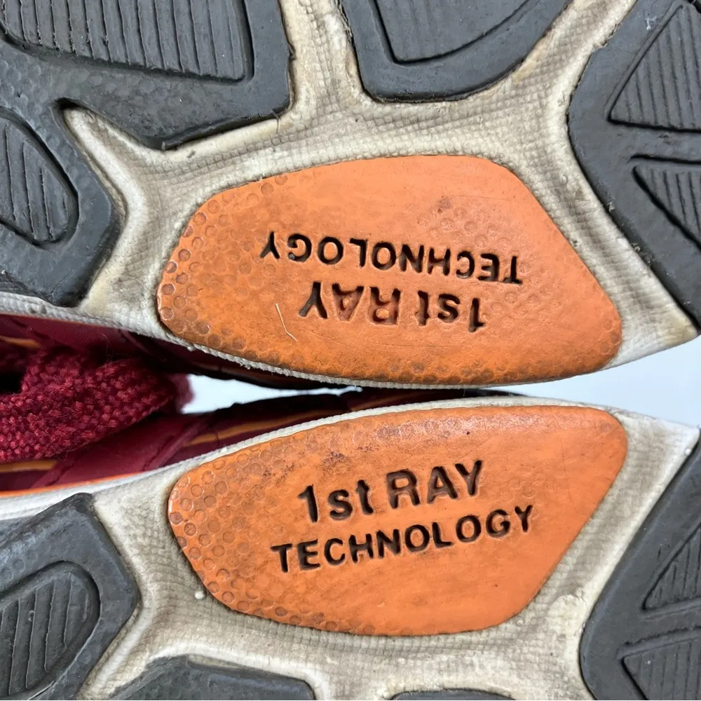 Vionic | Zen Red/Orange Running Shoe Sneaker 1st Ray Technology 8.5 - Image 8