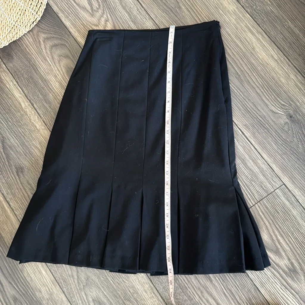 AB Studio Black A-Line Skirt - Image 6
