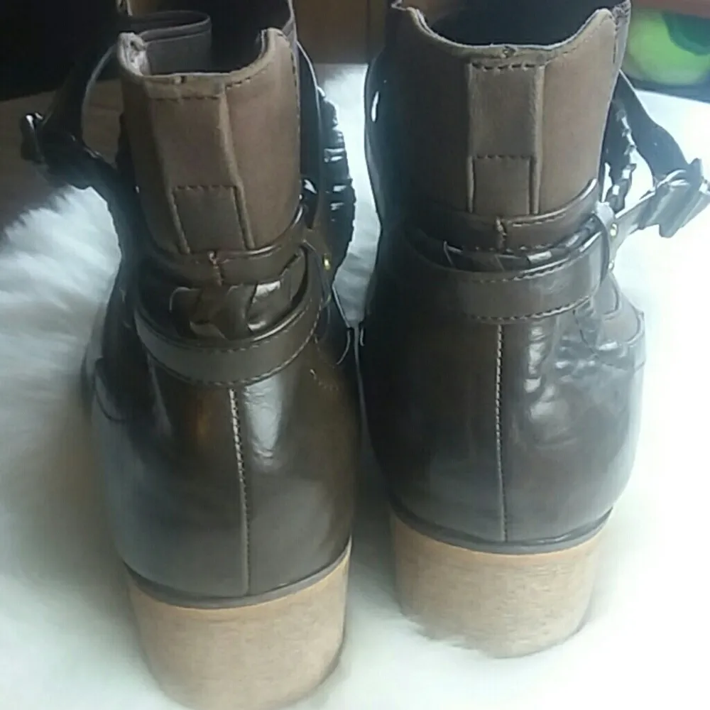 Maurices Dark Brown Booties - Image 4