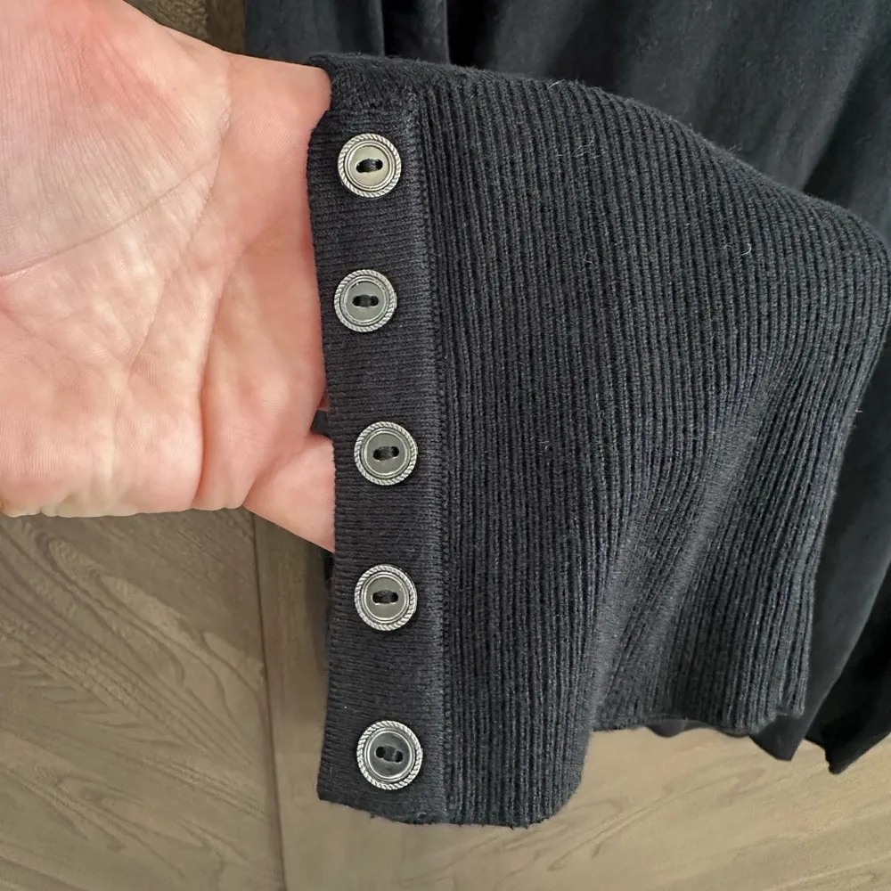 Diane Gilman Black Turtleneck Sweater Size 1X - Image 3