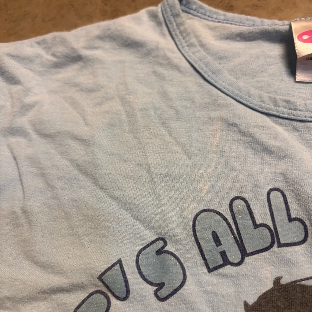 TNT Betty Bop T Shirt Womens Small Blue It’s All About Me Vintage Y2K Shirt - Image 5