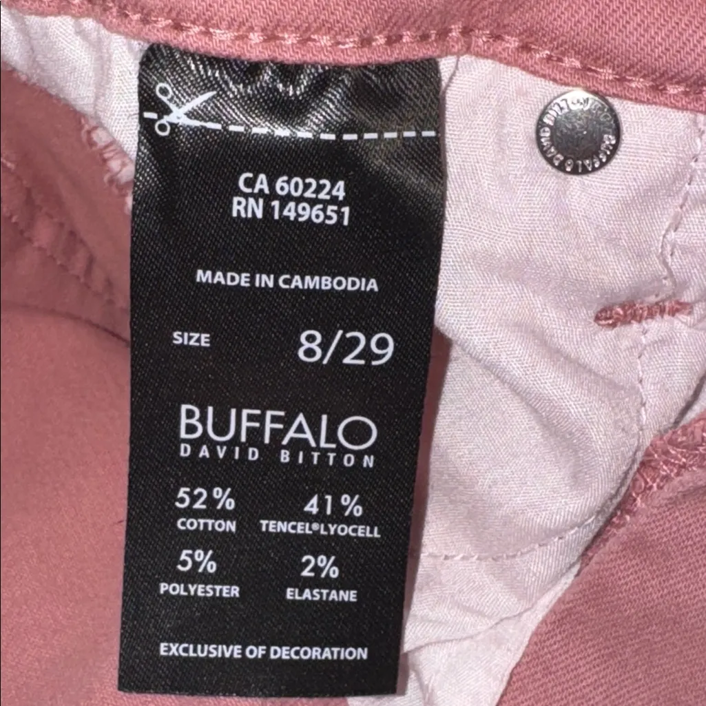 Buffalo David Bitton High Rise Soft Stretch Ankle Skinny Jeans Women’s 8 / 29 - Image 12