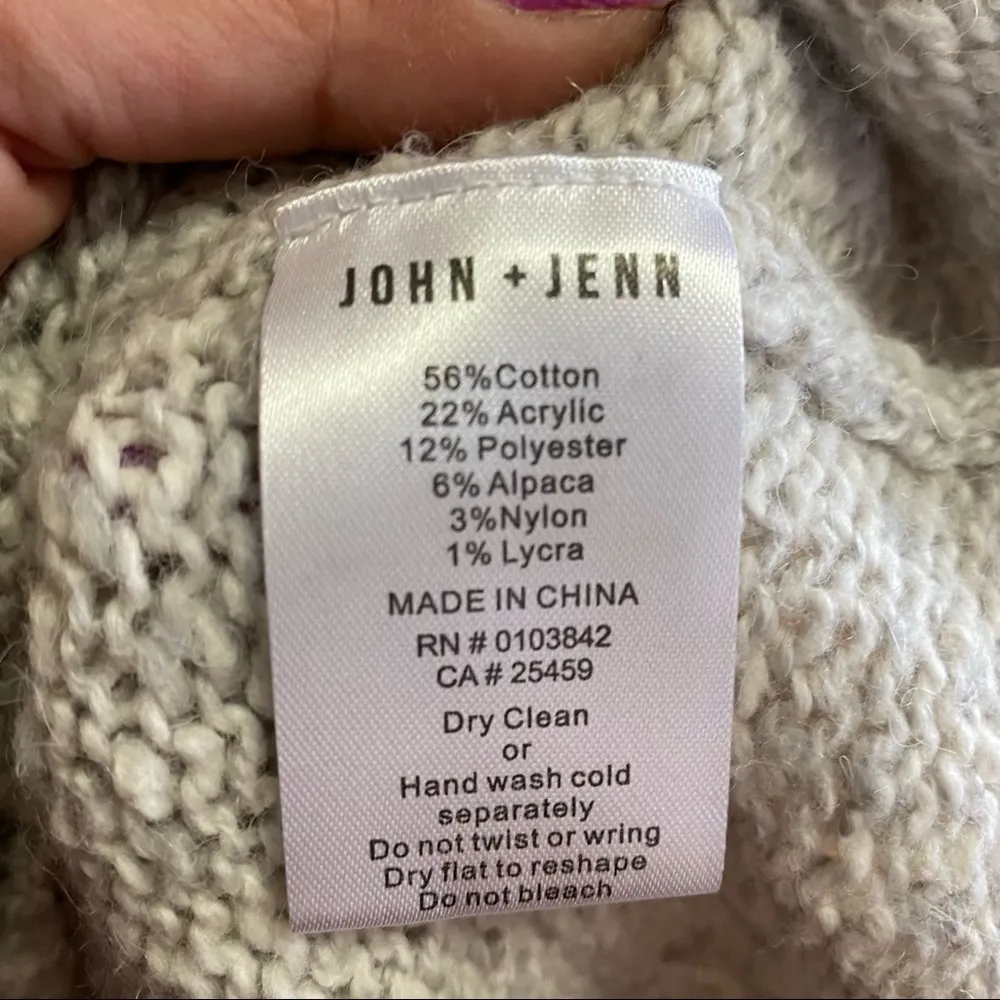 Revolve John + Jenn Molly Alpaca Cozy Cutout V Neck Career Minimalist Pr… - Image 5