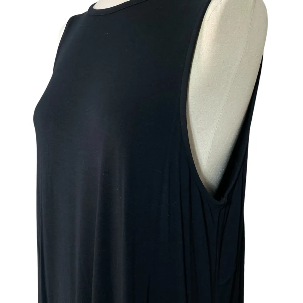 Black Shirt Dress - Image 2