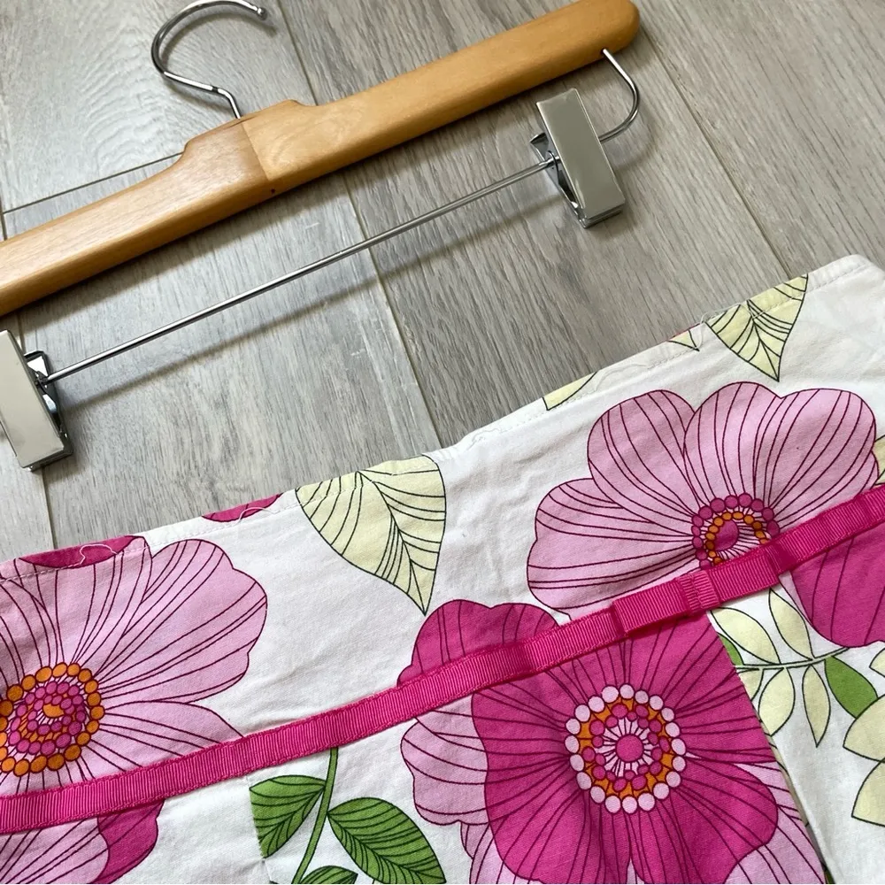 xhilaration Y2K Skirt floral mini womens White Pink (xlarge) vintage retro 2000s - Image 5