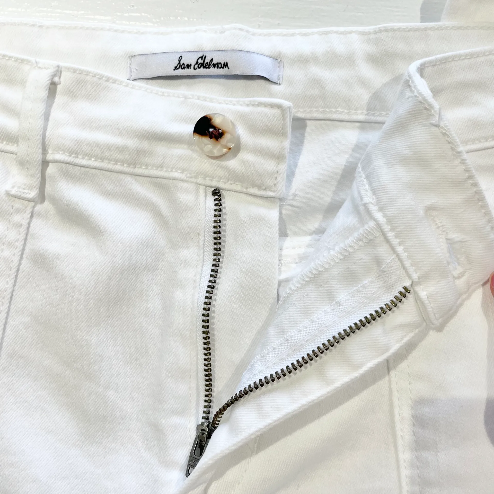 New  Cargo Ankle Pants Utility Crop Pant White - Image 12