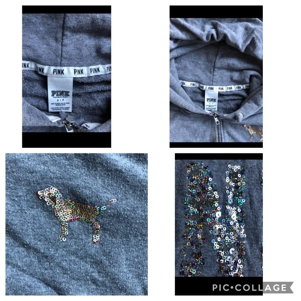 Victoria secret pink sequin sweater small ❤️ - Image 6