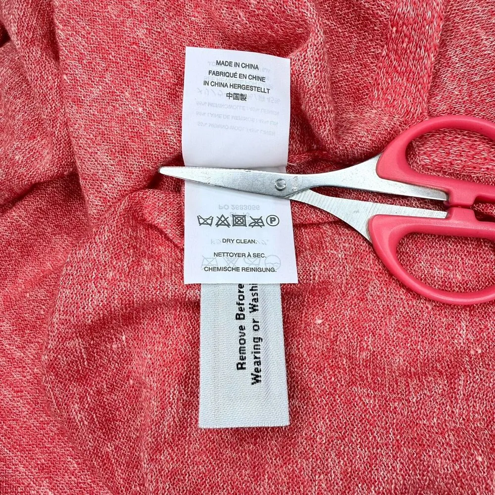 NWT J Crew Merino Wool & Linen Sweater‎ | Size S  | Long Sleeve V Neck Pullover - Image 7