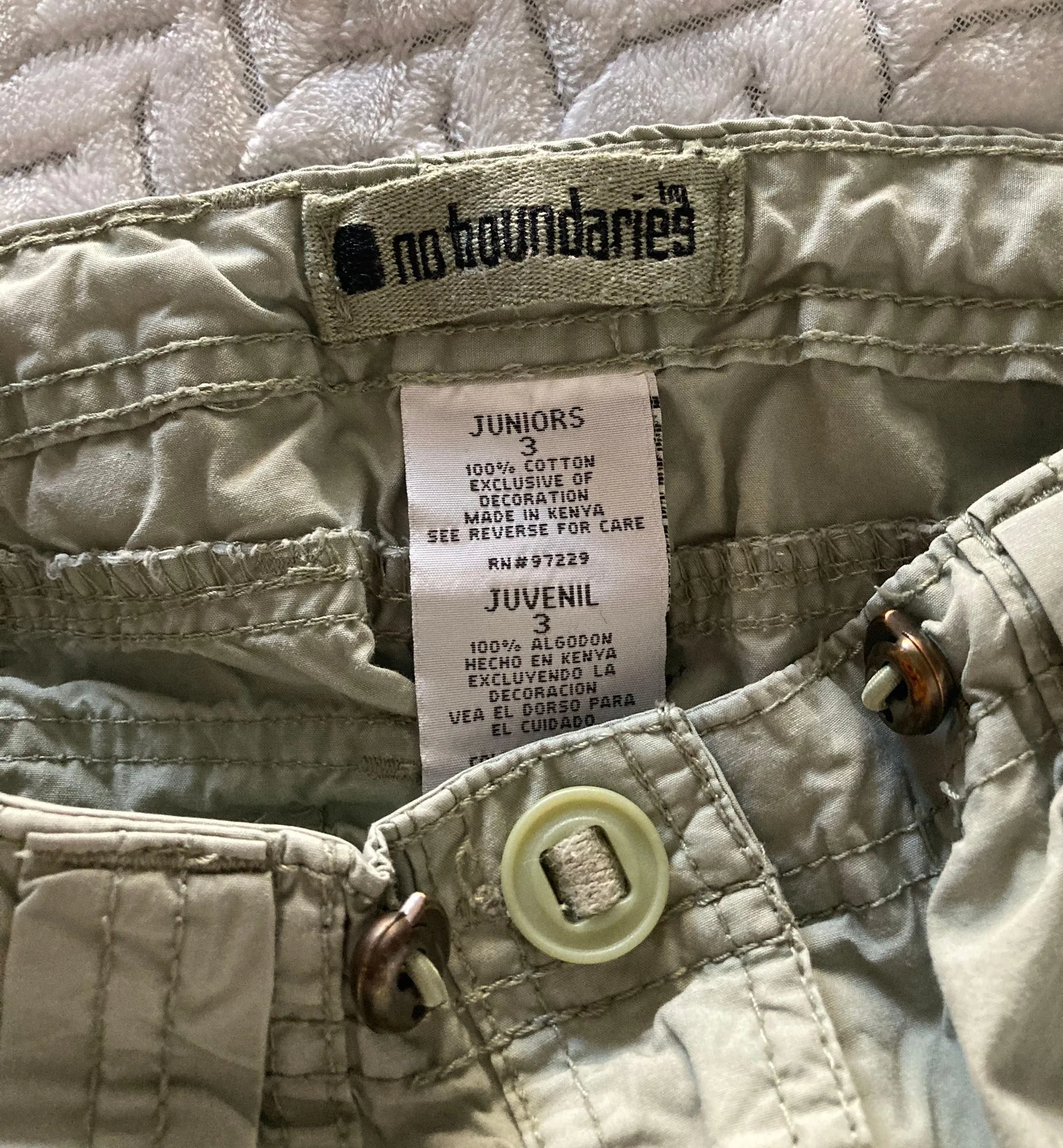 No Boundaries Cargo Pants - Image 4