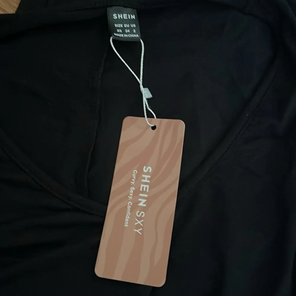 Black One Piece Scoop Neck Bodysuit - Image 4