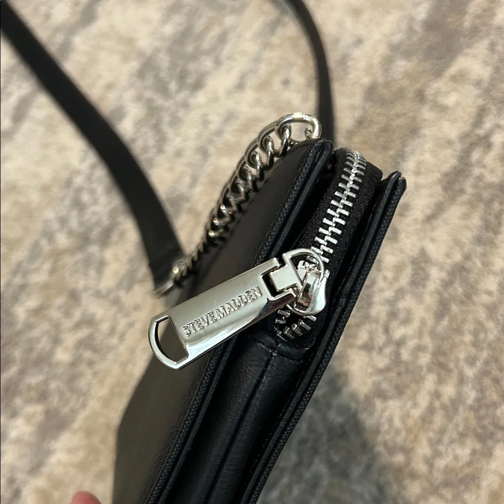 steve madden black crossbody bag - Image 3