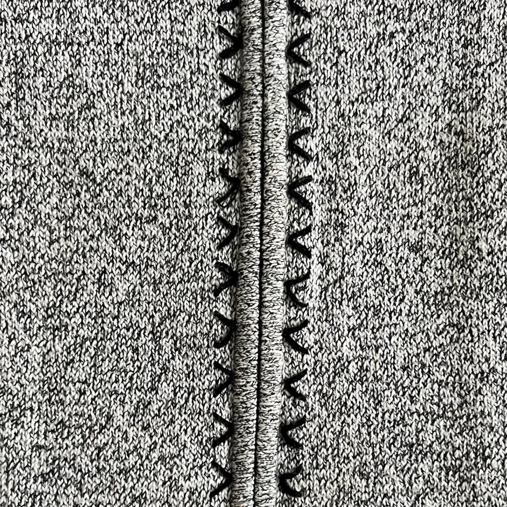 Women’s Small Knit Zip Vest Jacket Textured Lightweight Casual Layering Cozy - Image 5