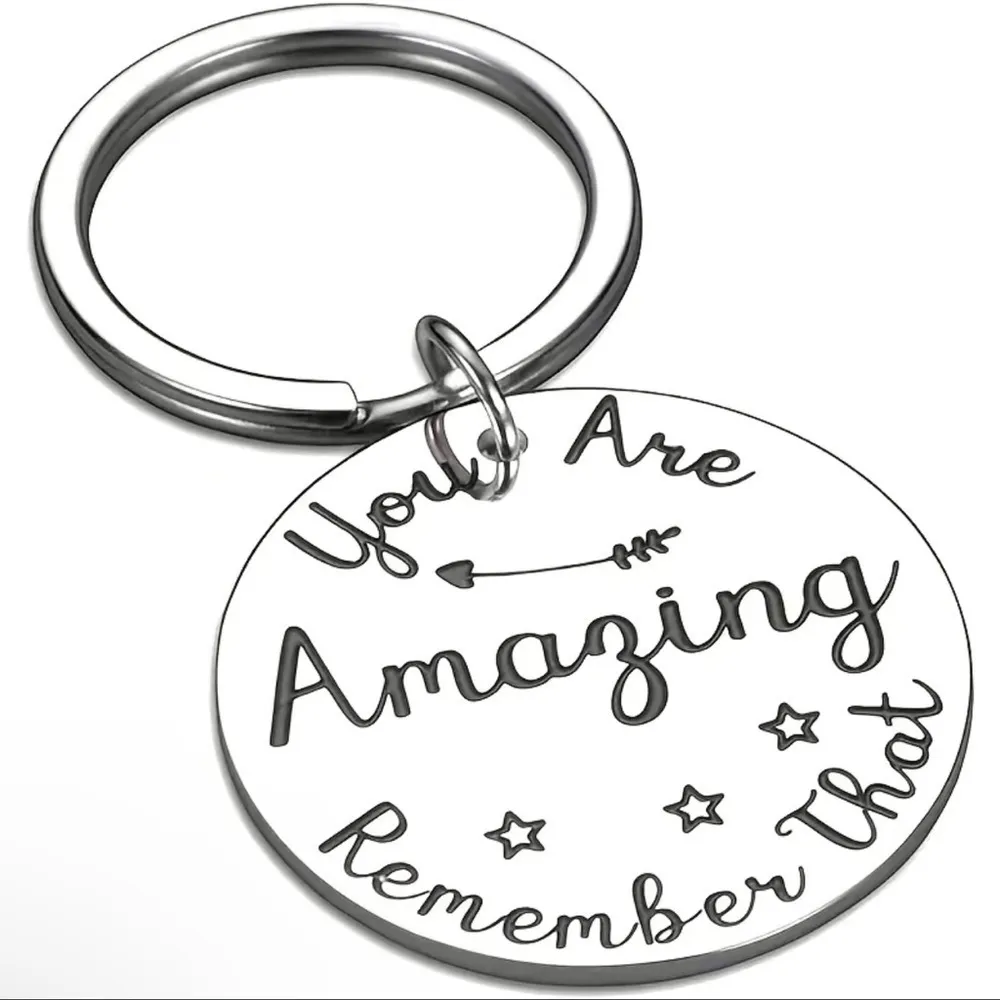 You Are Amazing Key Chain NWT - Image 2