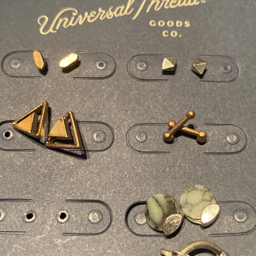 Women’s Universal Thread Necklace & Earrings Bundle One Size NWT - Image 10