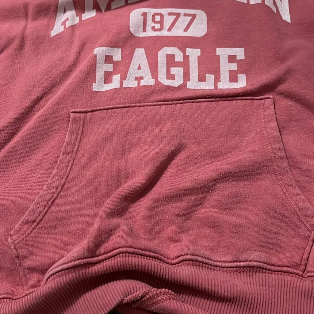 American Eagle Dusty Rose Hoodie - Image 5
