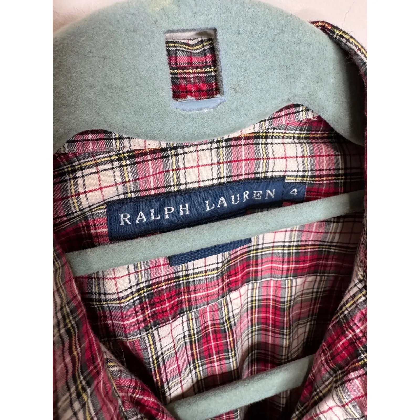 Ralph Lauren Tartan Plaid Ruffle - Image 6
