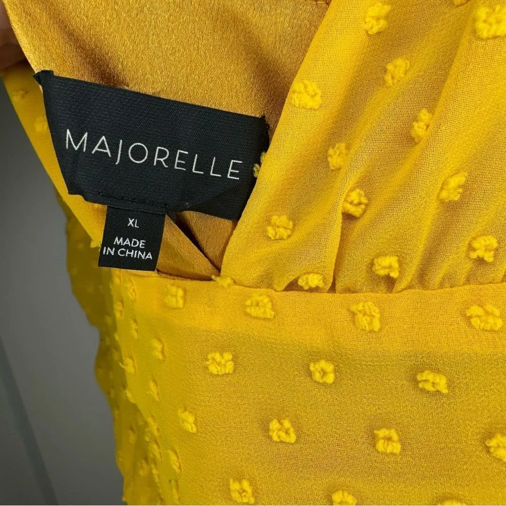 Majorelle | Revolve | Sunshine Yellow Dora Mini Dress - Image 5