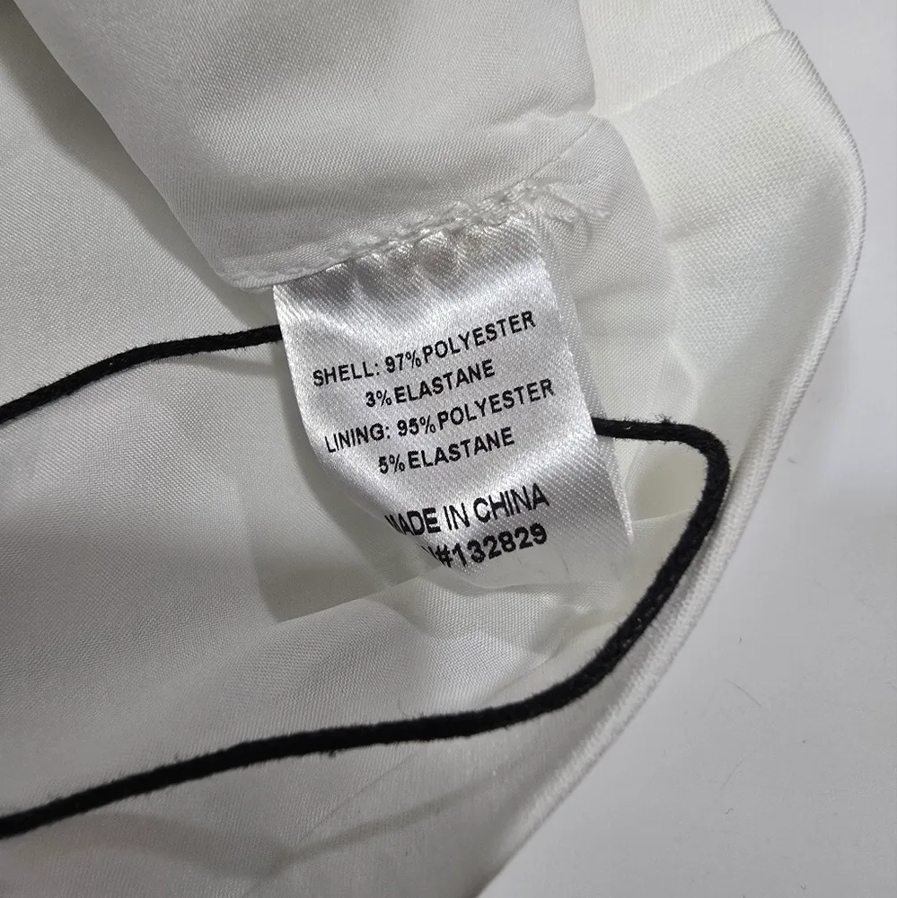 MORE TO COME Ember Mini Skirt in White Size L - Image 8