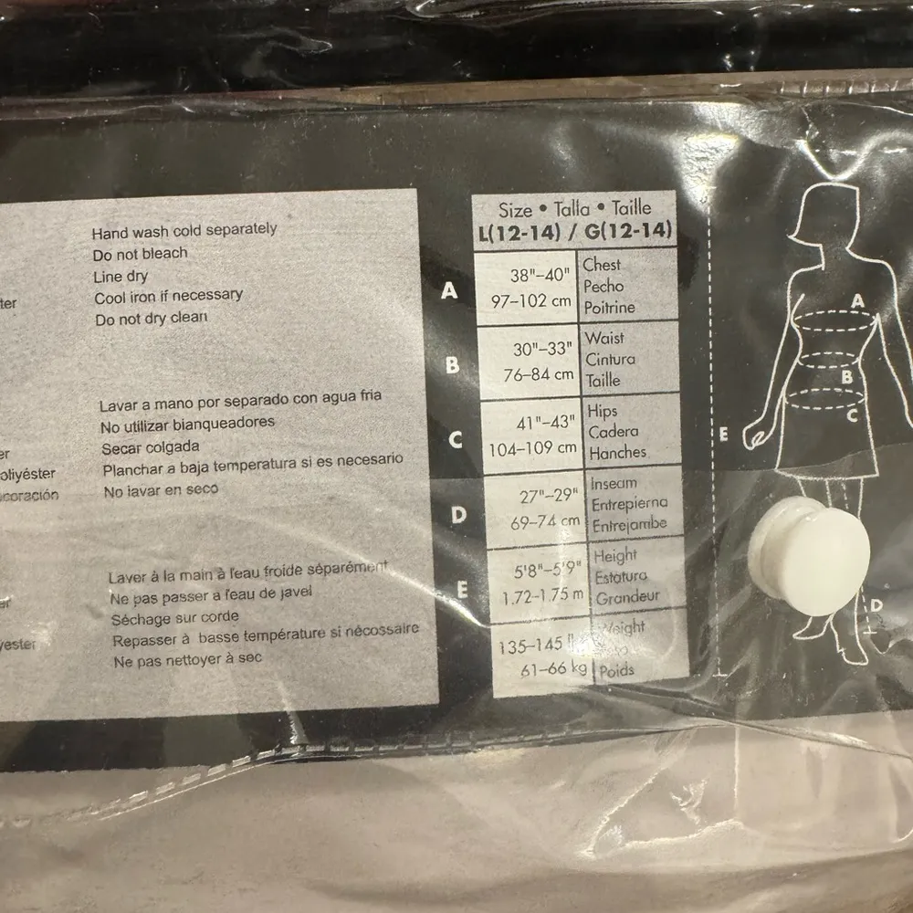 NWT Disney Nightmare Before Christmas Jack Skellington Women’s Costume Large - Image 5